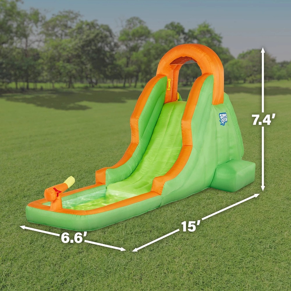 Sunny & Fun Compact Inflatable Water Slide Park - New in Box