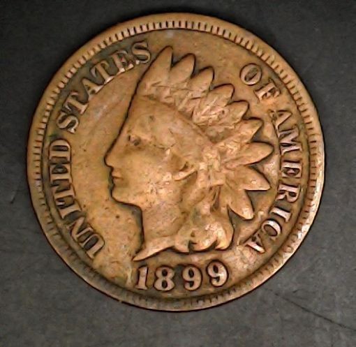 1899 Indian Head Cent Penny 18