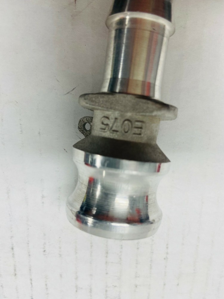 Aluminum 3/4" Camlock Fitting Style E Notched E075