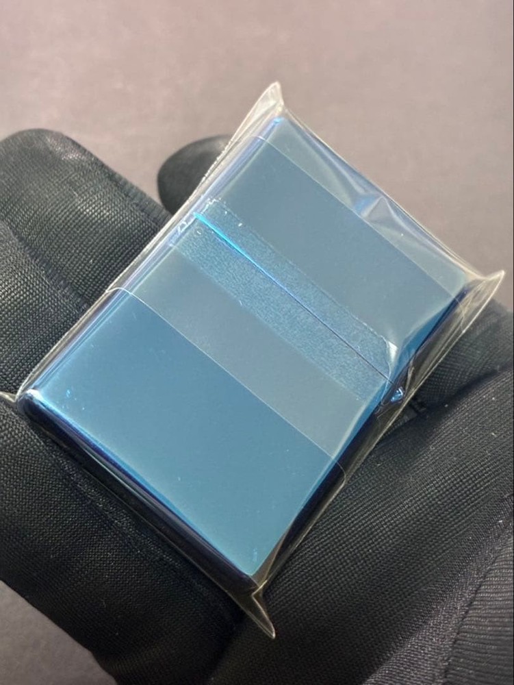 Zippo Mazinger Z Breast Fire Blue Etching One Sided Processing Lighter Regular