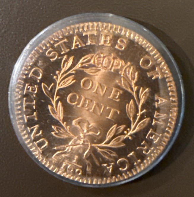 GMM 1794 Liberty Copper Cent with Stars On Reverse