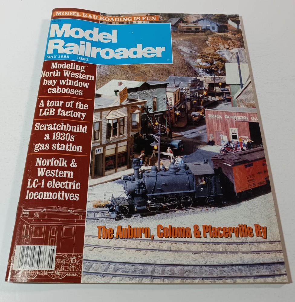 Model Railroader Magazine (May, 1988)
