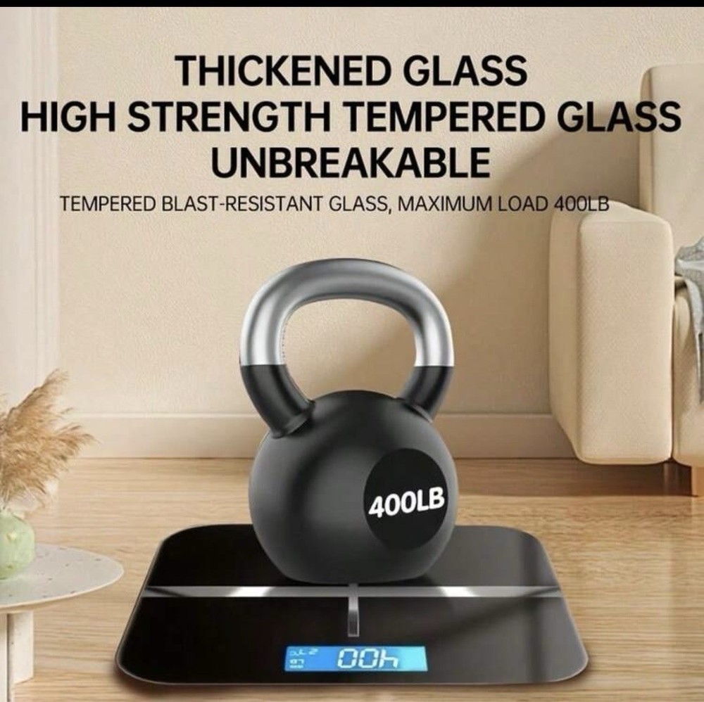 Multi-Function Smart Body Fat and Weight Scale Bathroom Digital Scale with Timer