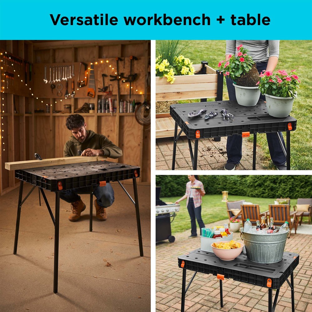 BLACK+DECKER Foldable Workbench - BDST11552