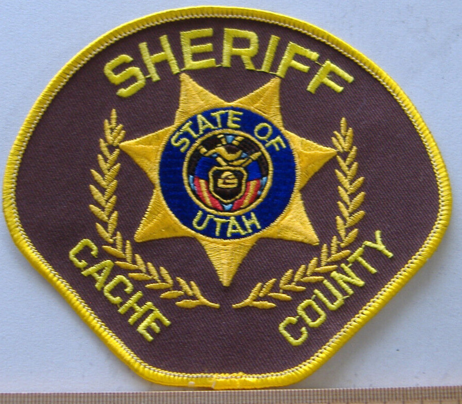 CACHE  COUNTY  SHERIFF UTAH  FABRIC PATCH