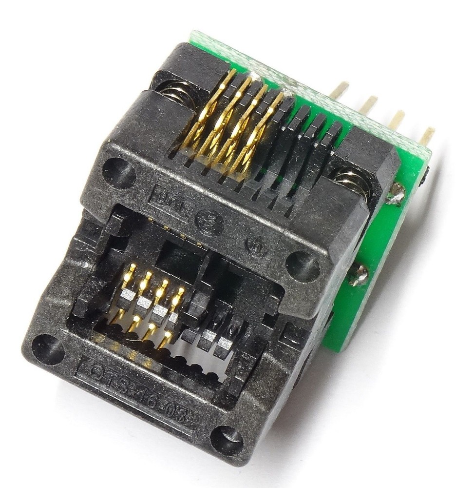 SOIC8 SOP8 to DIP8 Programming Adapter SMD Socket 150mil 2.54mm