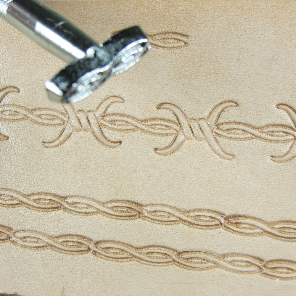 Leather Stamping Tool - #S6449 Wire Border Stamp