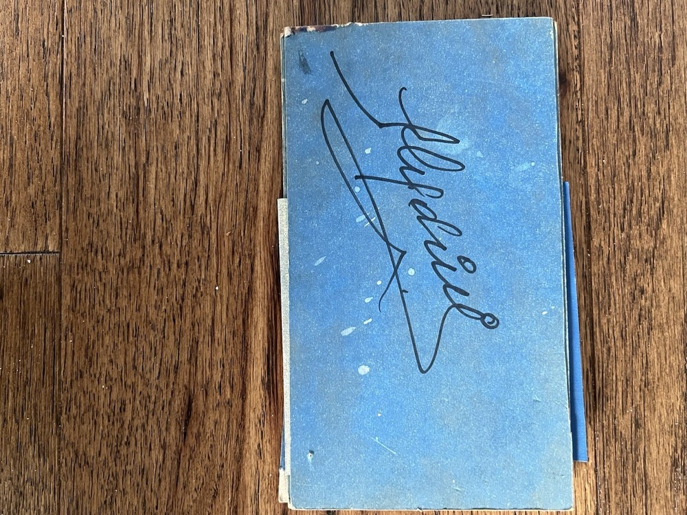 Slydini Memorabilia. One Of A Kind Signed Items. SAM Application and Prop.