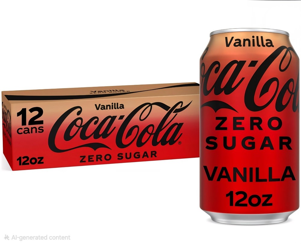 Coca-Cola Zero Sugar Vanilla Soda Pop, 12 fl oz, 12 Pack Cans