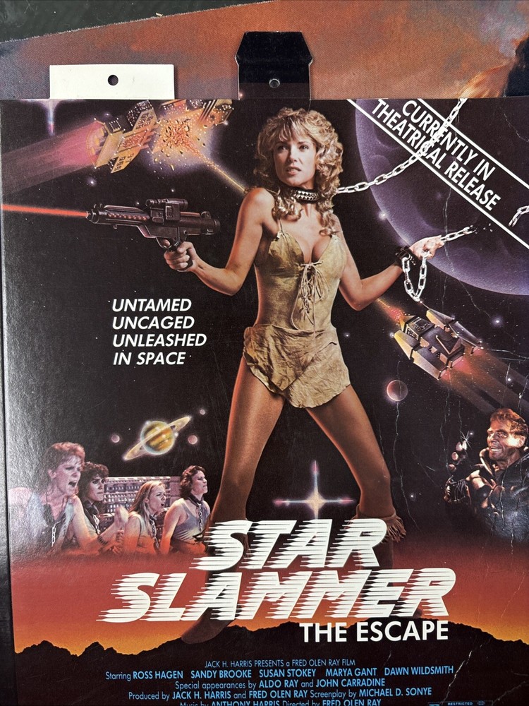 Star Slammer Video Store Mobile Display 1988