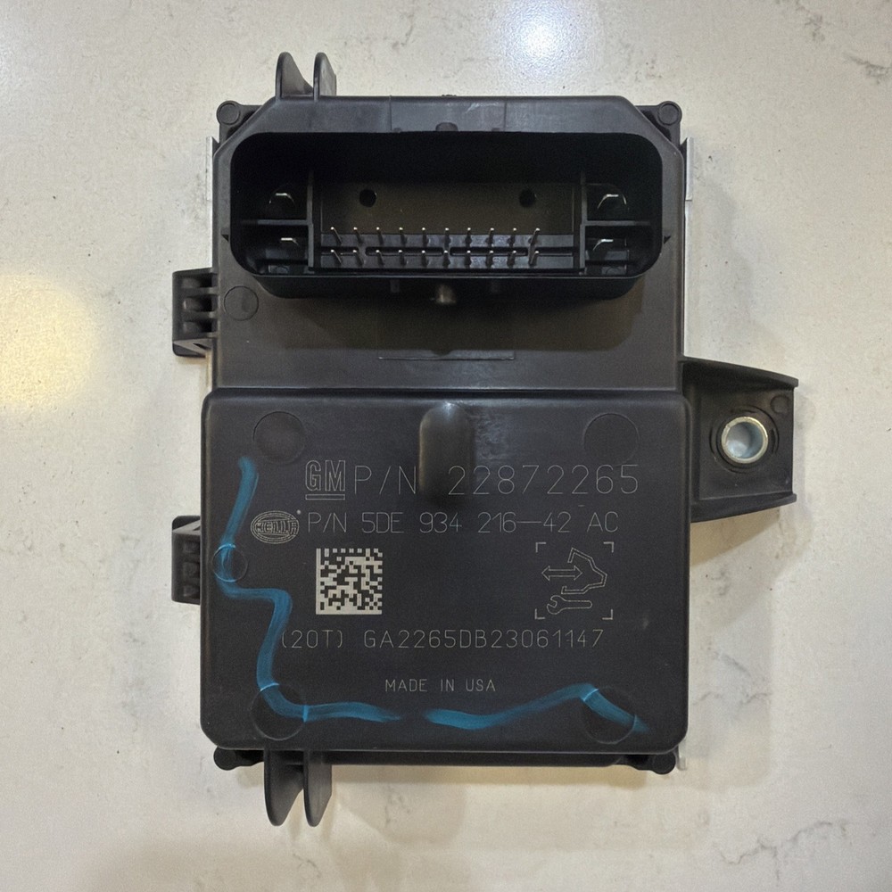 2012-2014 GM FUEL PUMP CONTROL MODULE SENSOR OEM 22872265
