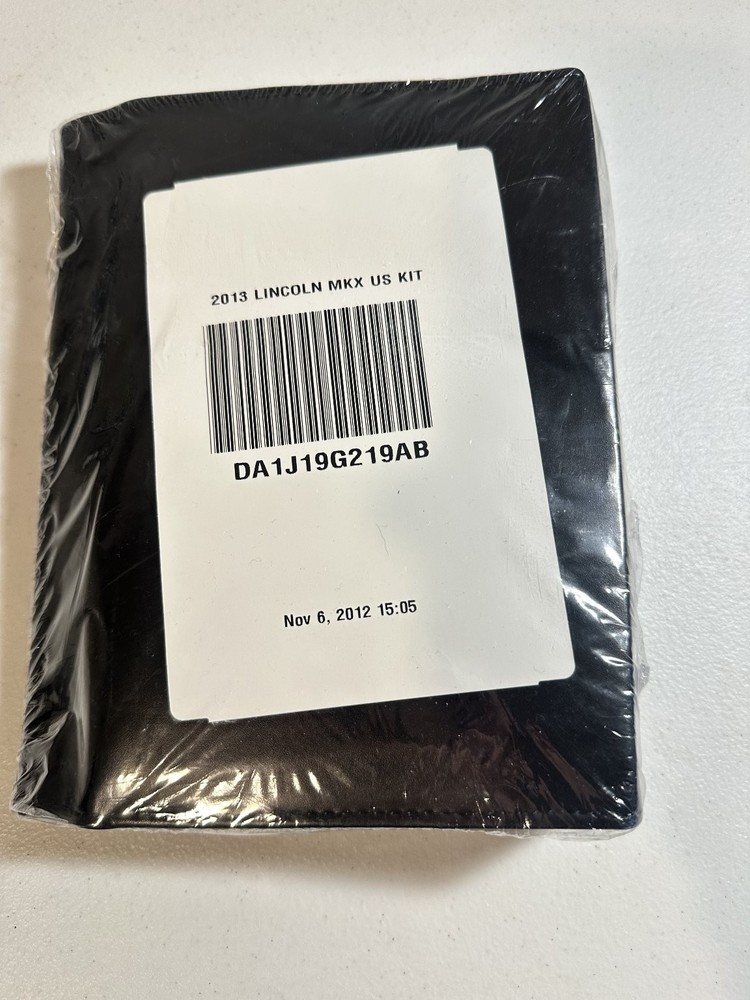 2013 Lincoln MKX Owner's Manual Set