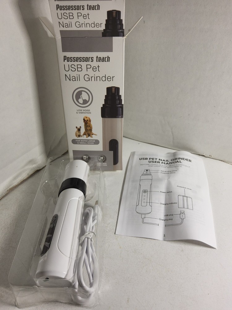 Possessors Teach USB Pet Nail Grinder