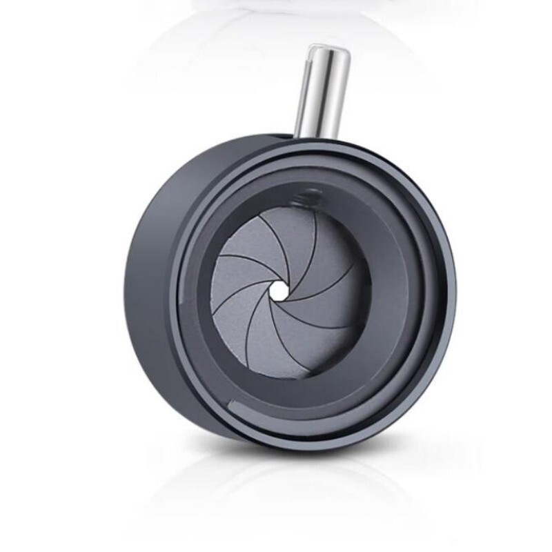 1PC 0.5-7.5mm Zoom Iris Aperture Mechanical Microscope Camera Iris Diaphragm