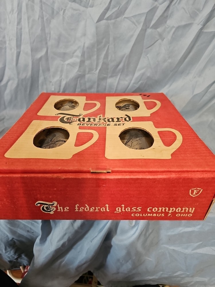 Tankard Beverage Set Fowl Game Birds