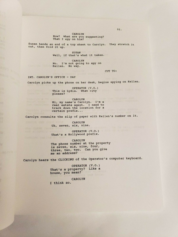 MAD FOR YOU / Paul Koval 1992 Unproduced Movie Script Screenplay, First Draft