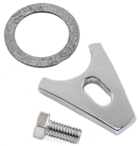 JEGS 40691 Chrome Distributor Hold Down