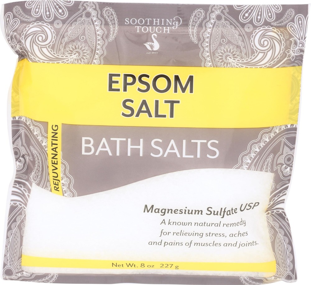Epsom Salts Pouch, Unscented, 8 Ounce