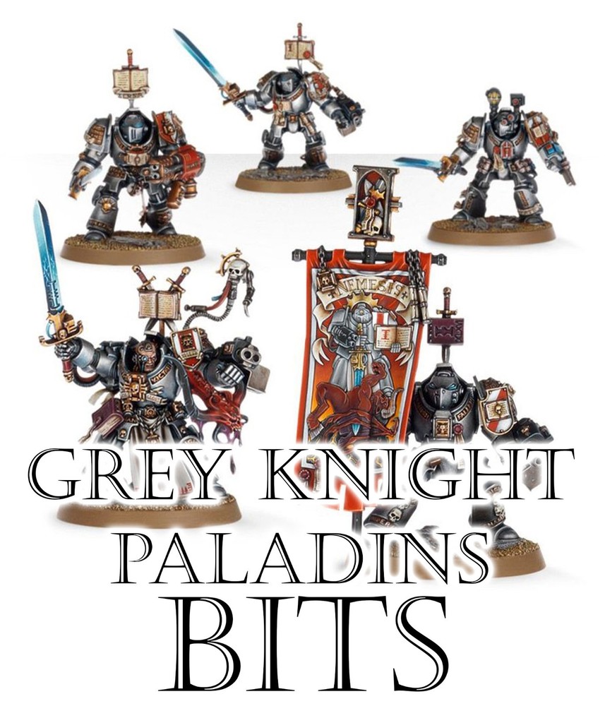 Warhammer 40k Grey Knights Terminator & Paladin Bits Games Workshop Space Marine