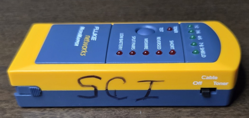 Fluke Networks MicroMapper Model MT-8200-49A