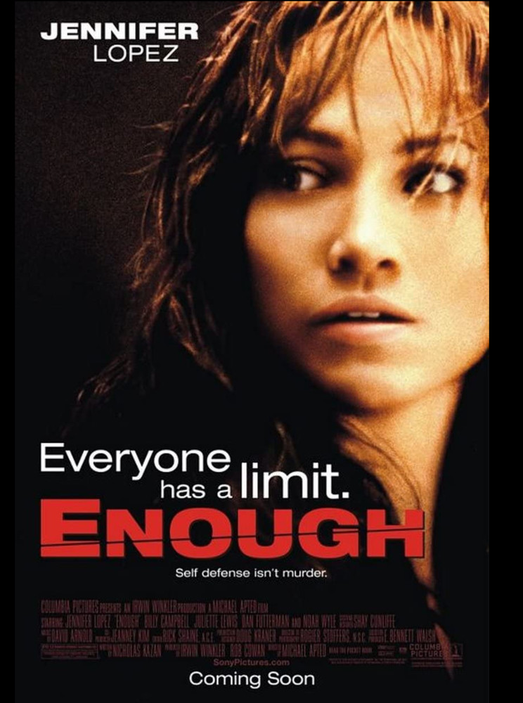 ENOUGH (2/16/01) Jennifer Lopez / Nicholas Kazan Final White Shooting Script+COA
