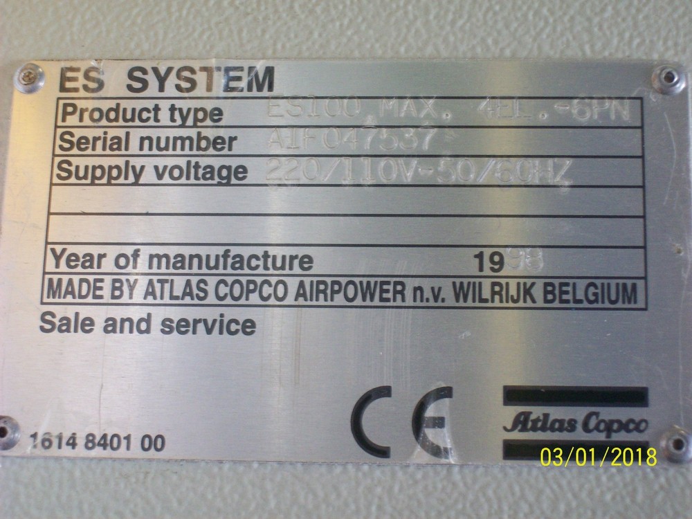 NEW ELEKTRONIKON ES100 ATLAS COPCO AIR CONTROLLER