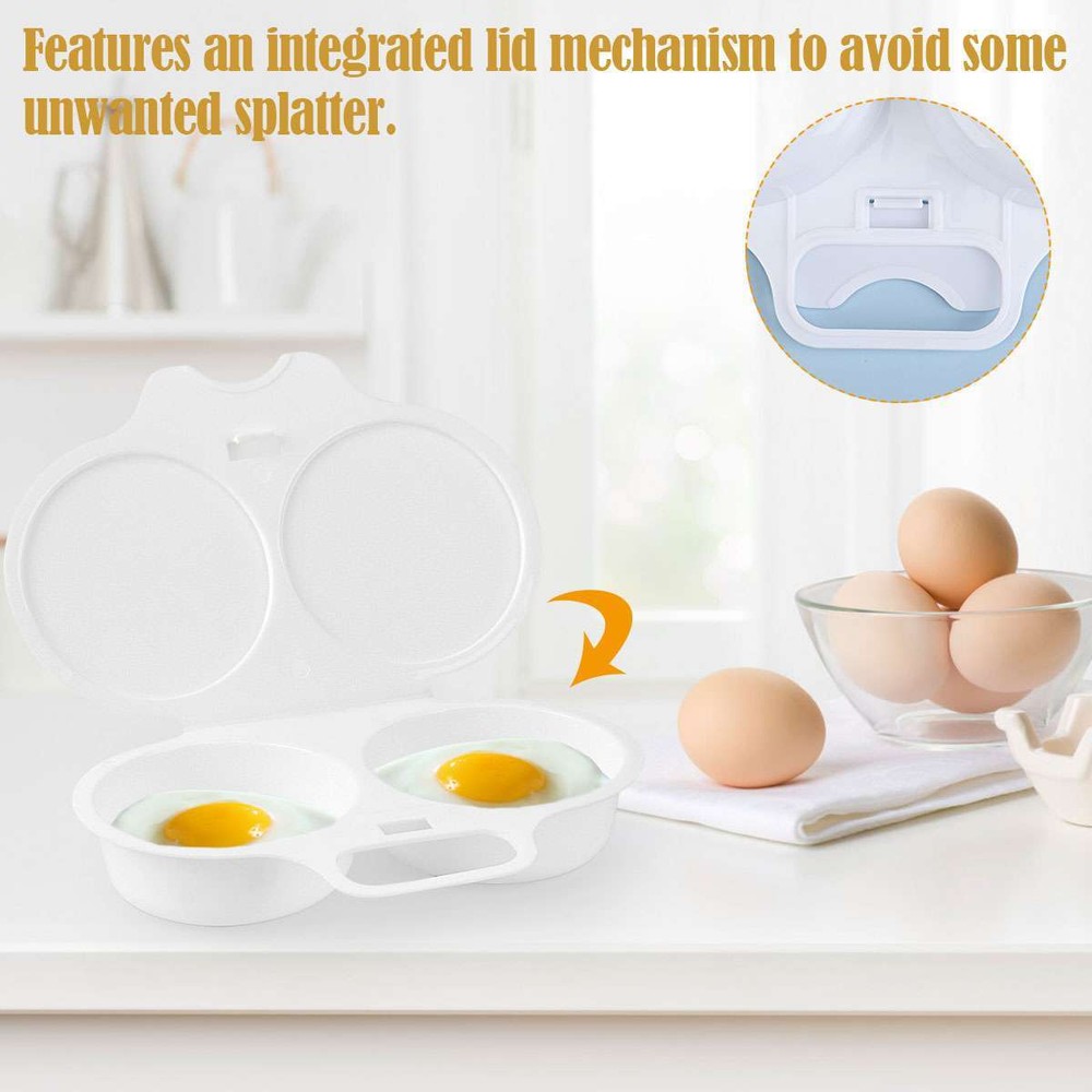 Microwave Egg Poacher Poached Egg Cooker Egg Maker Poached Egg Steamer Kitchen
