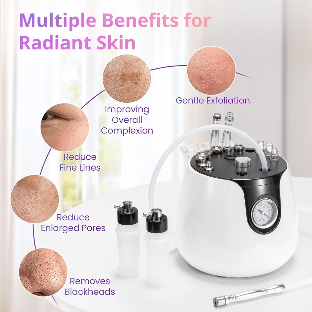 Blackhead Extractor 3 In 1 Diamond Microdermabrasion Pores Cleaner Tool