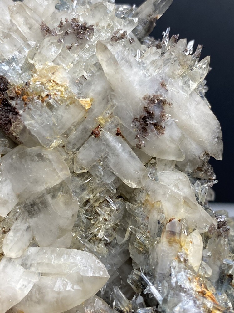 Unique Rare Lattice Quartz on Feldspar - Erongo Mountains, Namibia