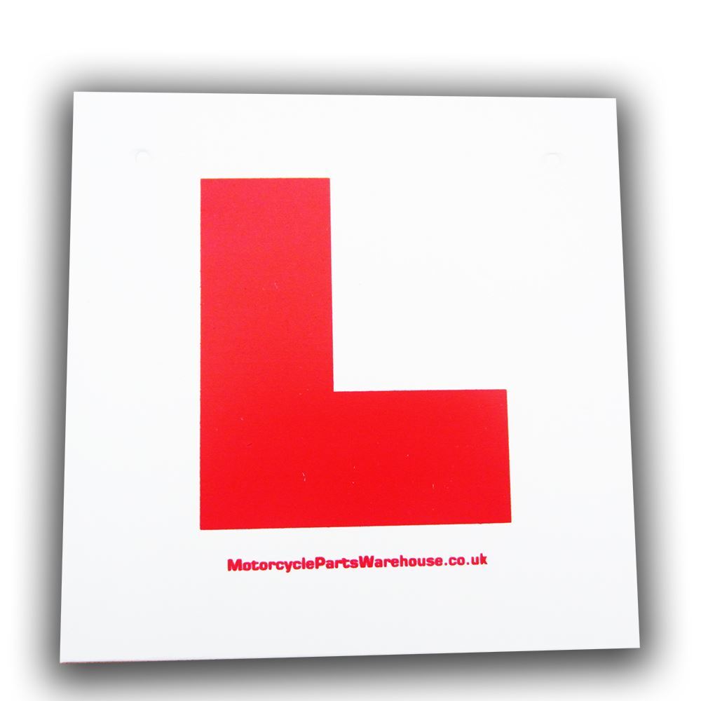 Single Rigid L-Plate for Gilera Cougar 125 99-00
