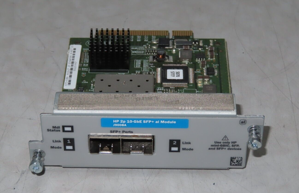 J9008A HP 2p 10-GbE SFP+ al Module