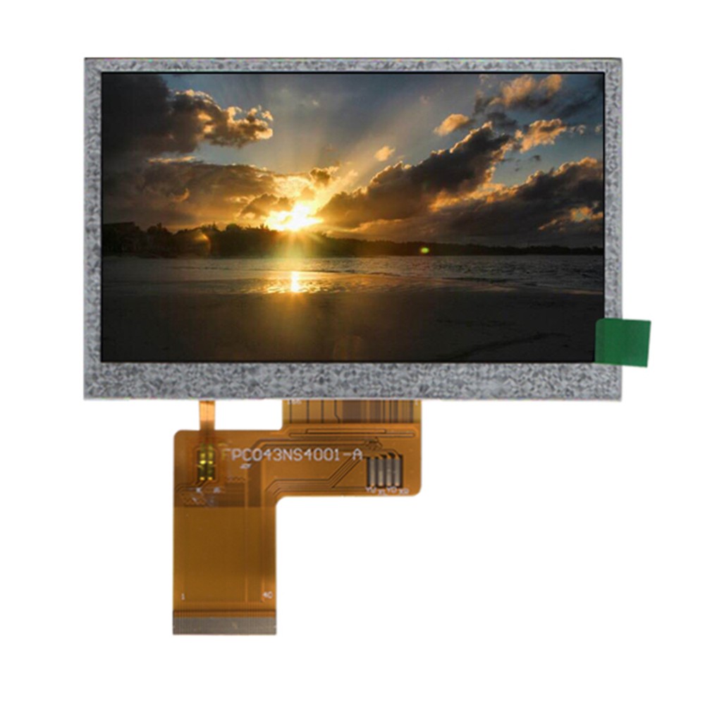 Touch LCD Screen Panel AT043TN25 V.2 4.3" 480×272 Resolution For Innolux