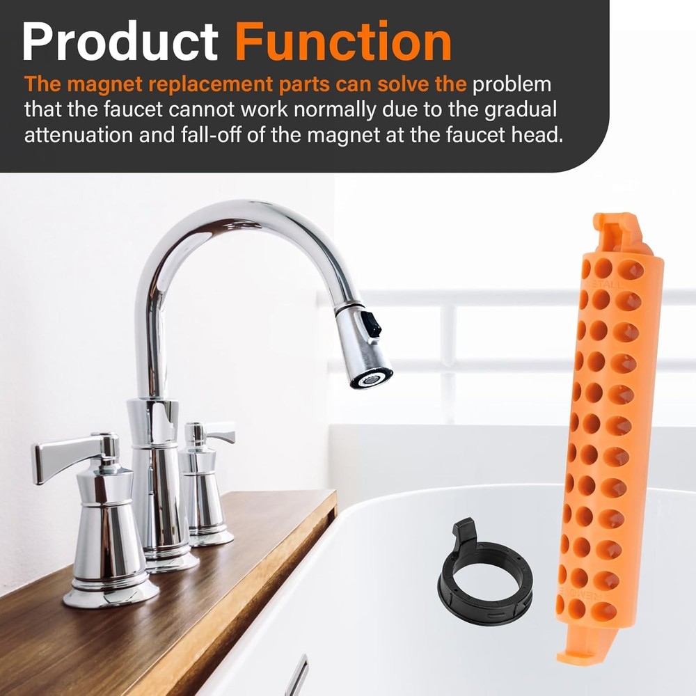 RP80977 Magnet Replacement Kit Plumbing Parts for Delta Kitchen...