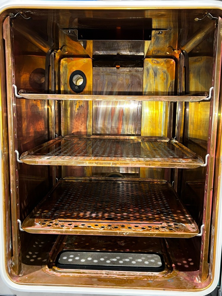 Thermo HERAcell vios 160i CO2 Incubator Dual Stack, Copper *used working