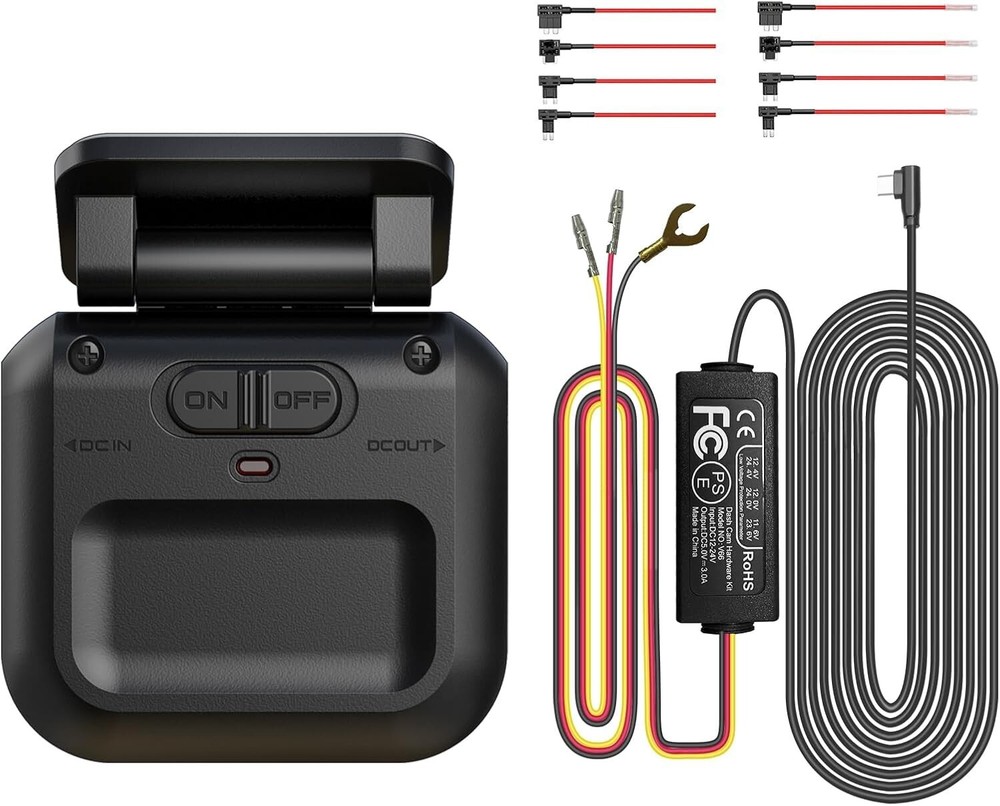 Type-C Hardwire Kit with Radar Detection, Suitable for Dash Cam V7/V7PLUS/V8P...