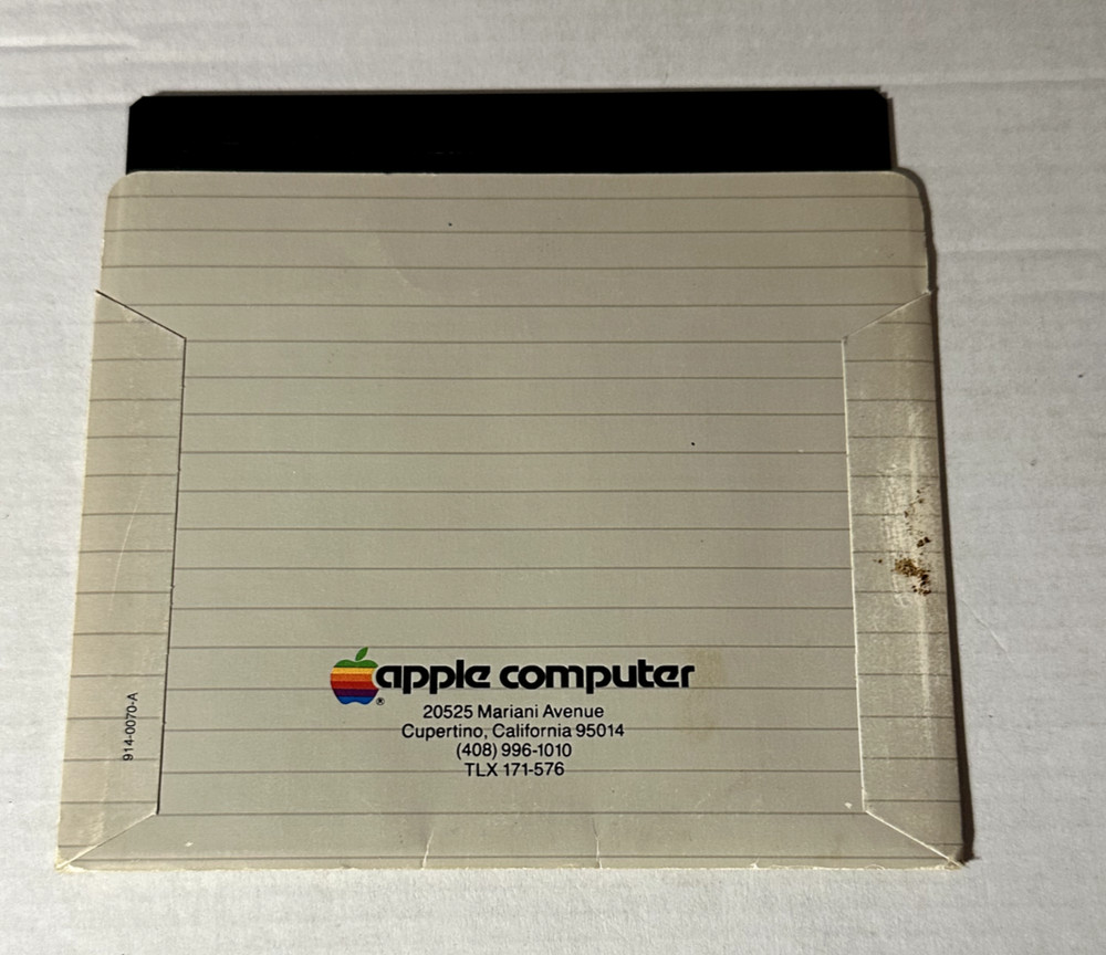 Apple II 5.25" Diskware Apple Term II II+ IIc IIe Software