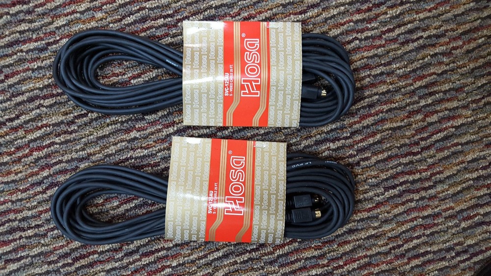 HOSA TECHNOLOGY S- VIDEO CABLE 25 FT