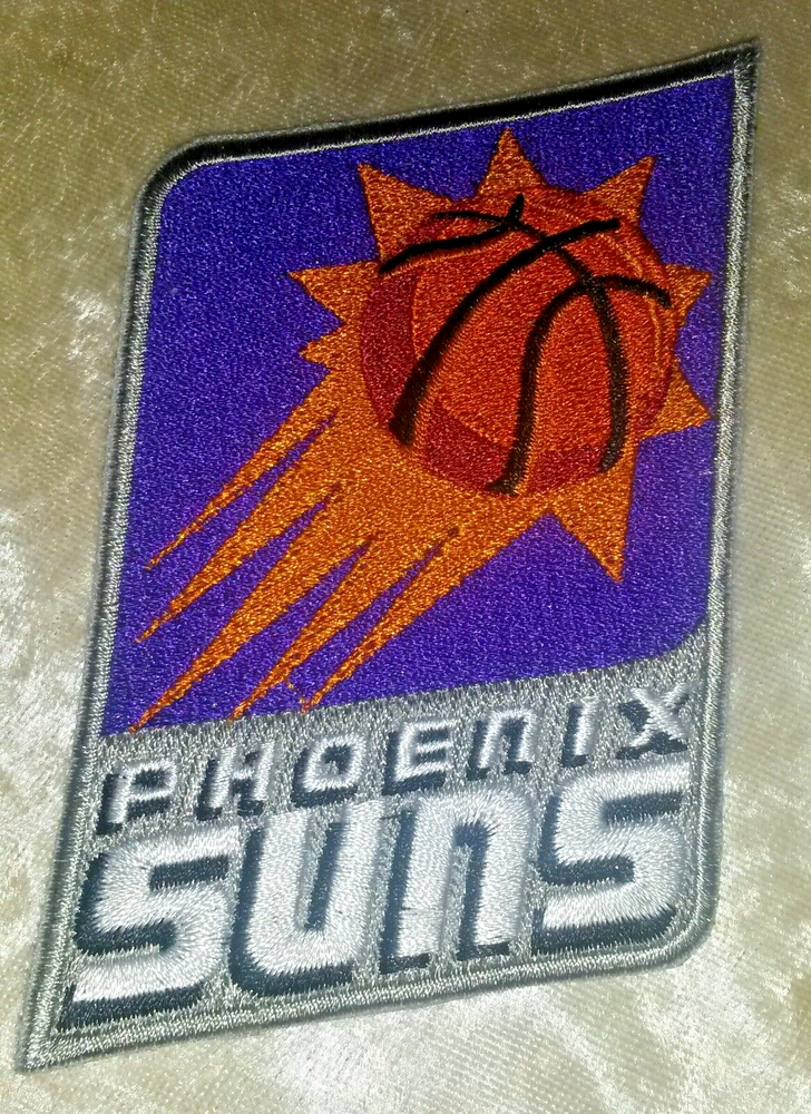 Phoenix Suns 3.5" Iron On Embroidered Patch~ Free Tracking!