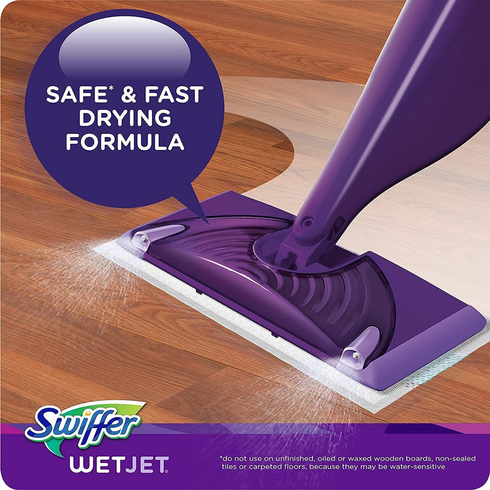 Wetjet Floor and Hardwood Multi-Surface Cleaner Solution Refills, Open Window Fr