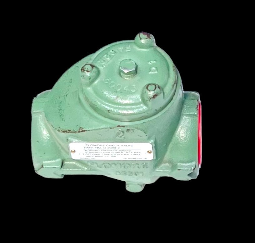 FLOMORE CHECK VALVE 2'' 2000 PSI P/N D 2000-2
