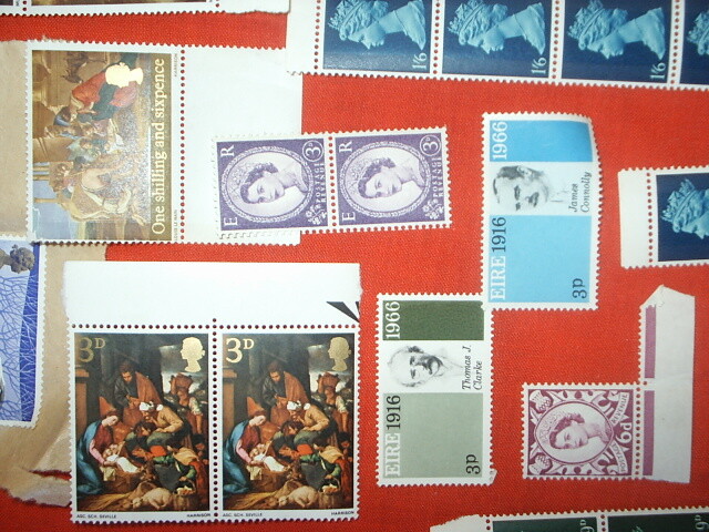 COLLECTION BRITISH POSTAGE STAMPS