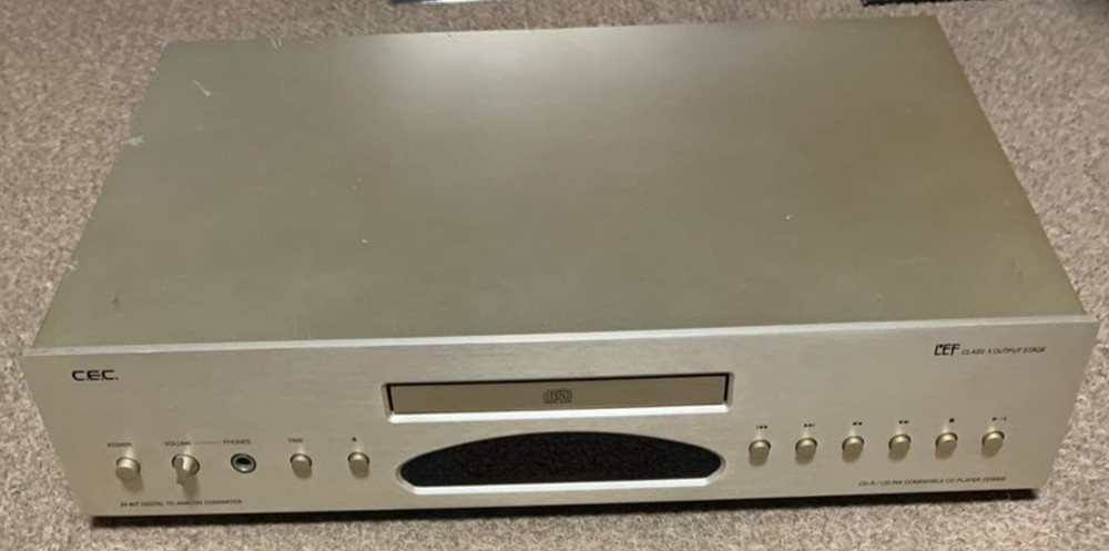 CEC CD3300 CD Player Burr Brown 24bit LEF Class-A XLR w/Remote FullyFunction