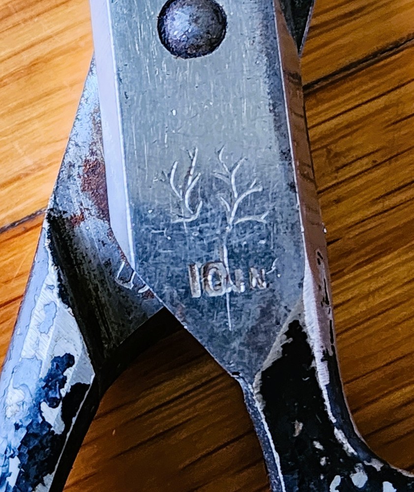 Vintage H Boker 10" Scissors