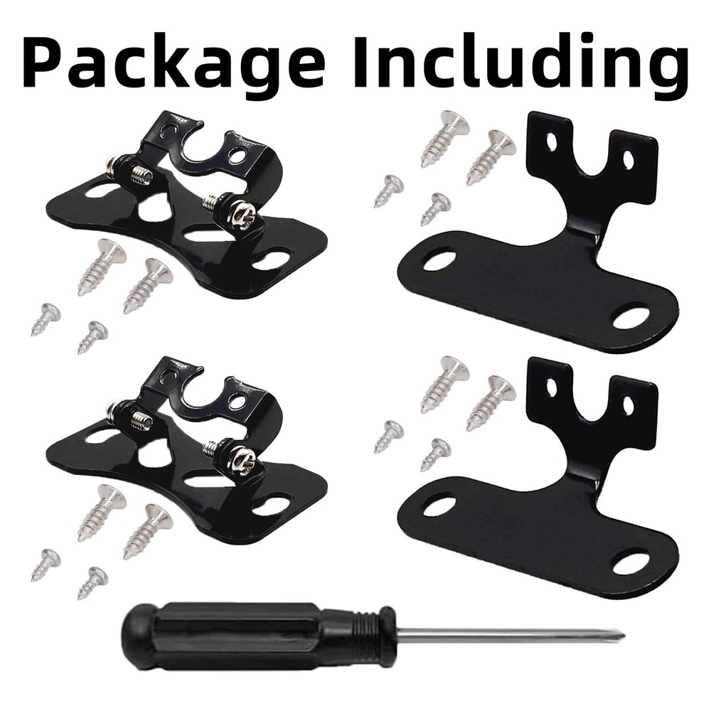 Car Rear Camera Mounting Bracket Kit - Universal Adjustable Vehicle Backup Ca...