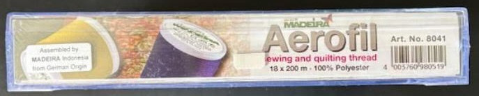 Madeira Aerofil 18 Spool Thread Box, Assorted
