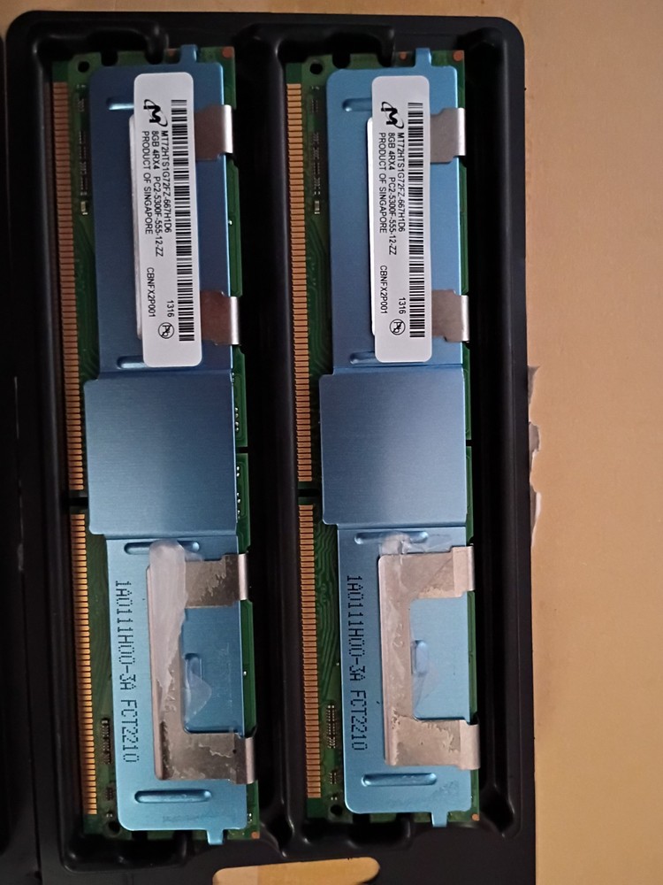 32GB 4 x 8GB ECC FULLY BUFFERED PC2-5300 DIMM DDR2 667 MHz FB Server Memory RAM