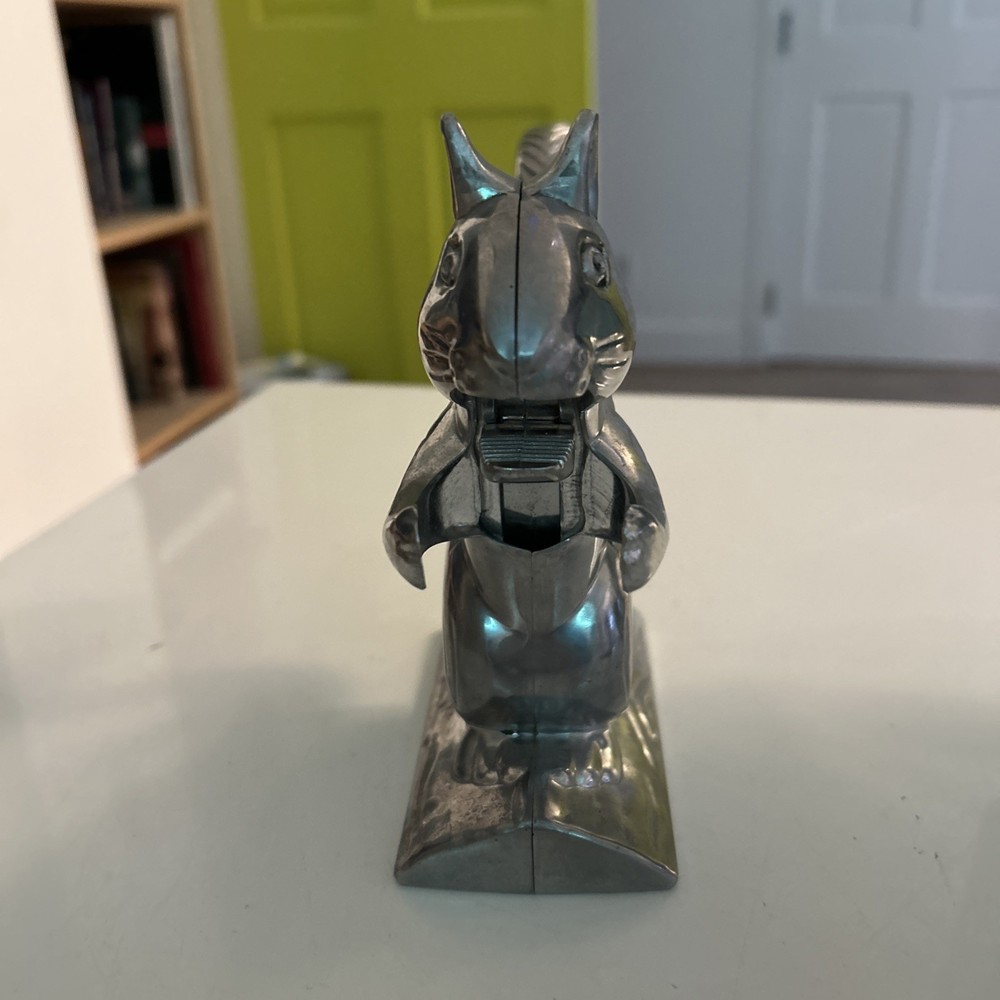 Metal Squirrel Nutcracker Vintage
