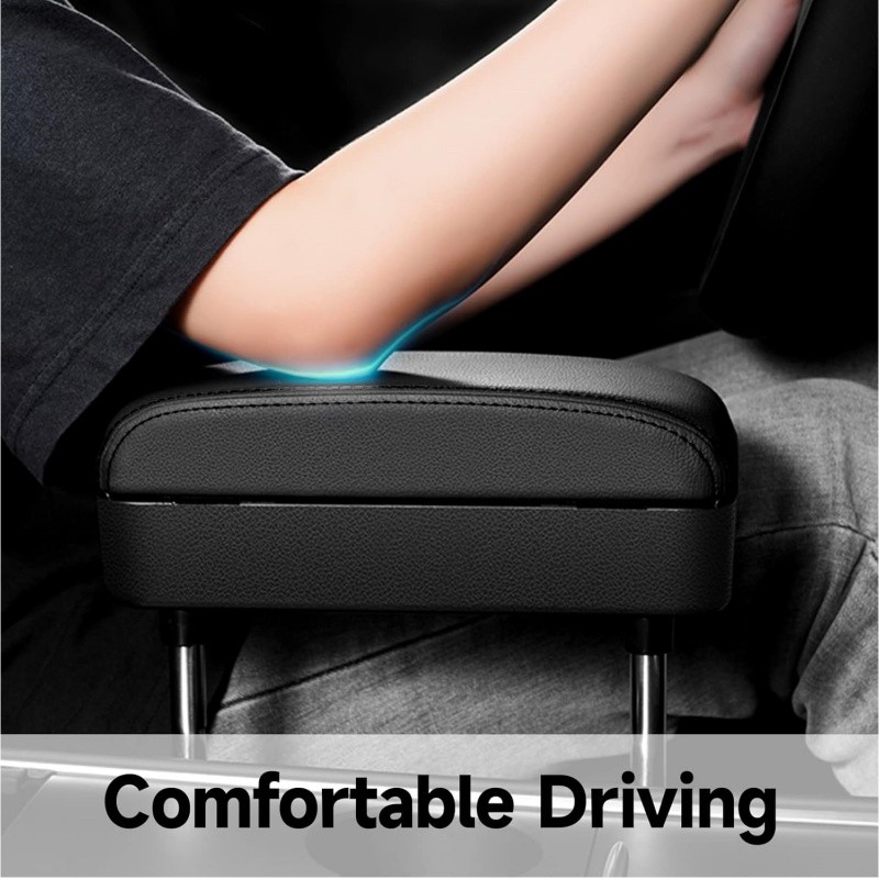 Car Armrest Support Elbow Rest Pad Armrest Extender Adjustable Armrest Height