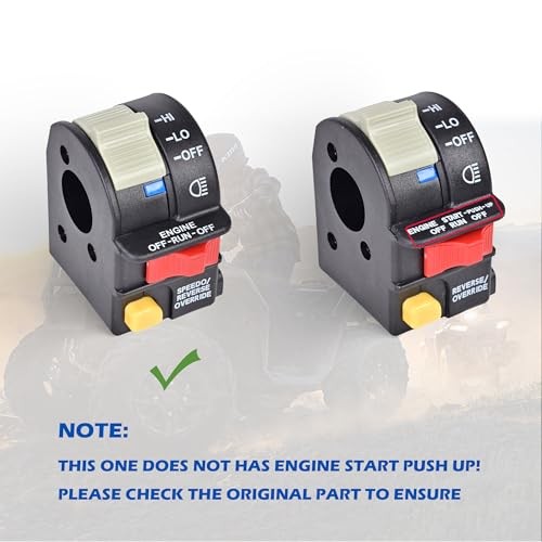 Handlebar Headlight Switch,Light Kill Stop Switch for Polaris Sportsman 400