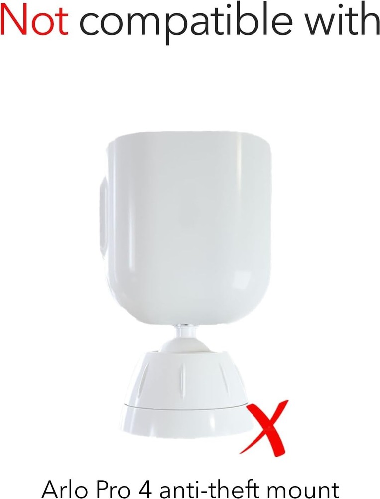 Weatherproof Gutter Mount 2-Pack for Arlo Pro Series - Secure & Adjustable